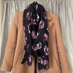Ann Taylor Factory Hibiscus Scarf